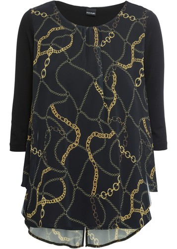Tunika shirt 38 - tunika-shirt, schwarz