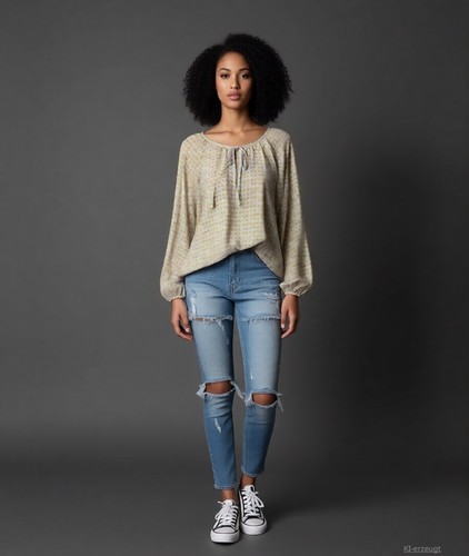 Italy damen bluse hängerchen - italy,