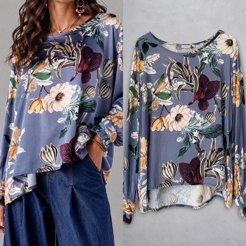 Bluse tunika shirt blumen - shirt,