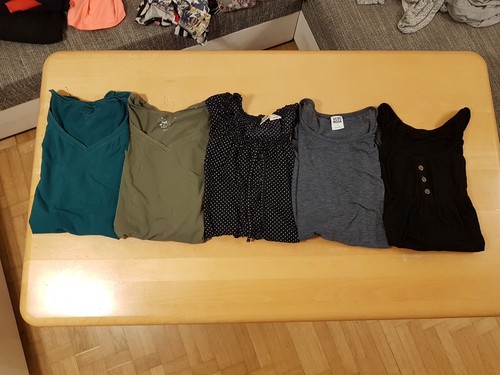 5x t shirts - gr., 36/38