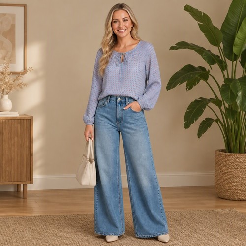 Italy damen bluse hängerchen - damen,