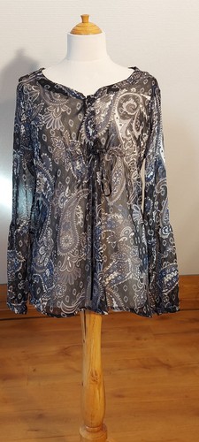 Bluse tunika zart romantisch - bluse,