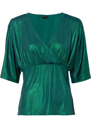 Shirt mit raffung 36 38 - mit, gr.