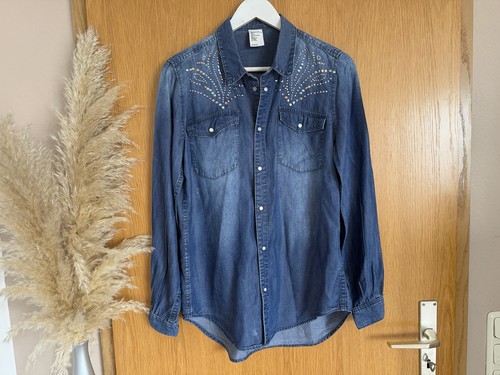 Damen jeans hemd - 36, 38