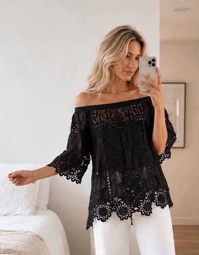 Carmenbluse bluse tunika - carmenbluse,