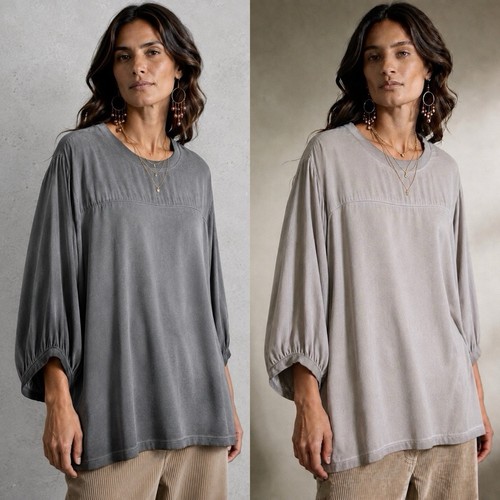 Shirt bluse tunika vintagelook - bluse,