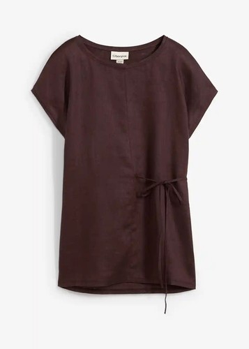 Leinen shirt vorne zum binden - zum,