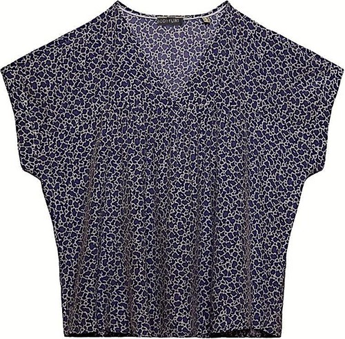 Viskose shirt 38 - viskose, blau