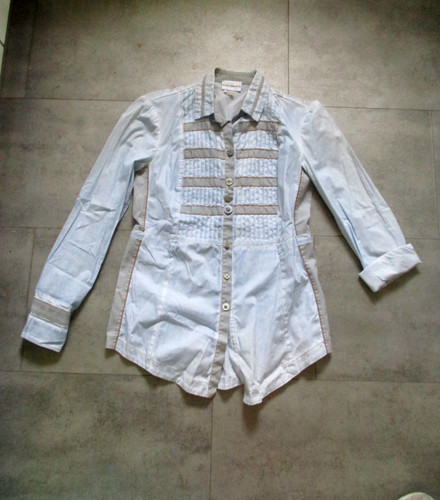 Bluse hemdbluse hellblau - hemdbluse, 38
