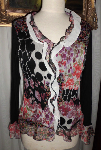 Made italy edle bluse shirt - italy,